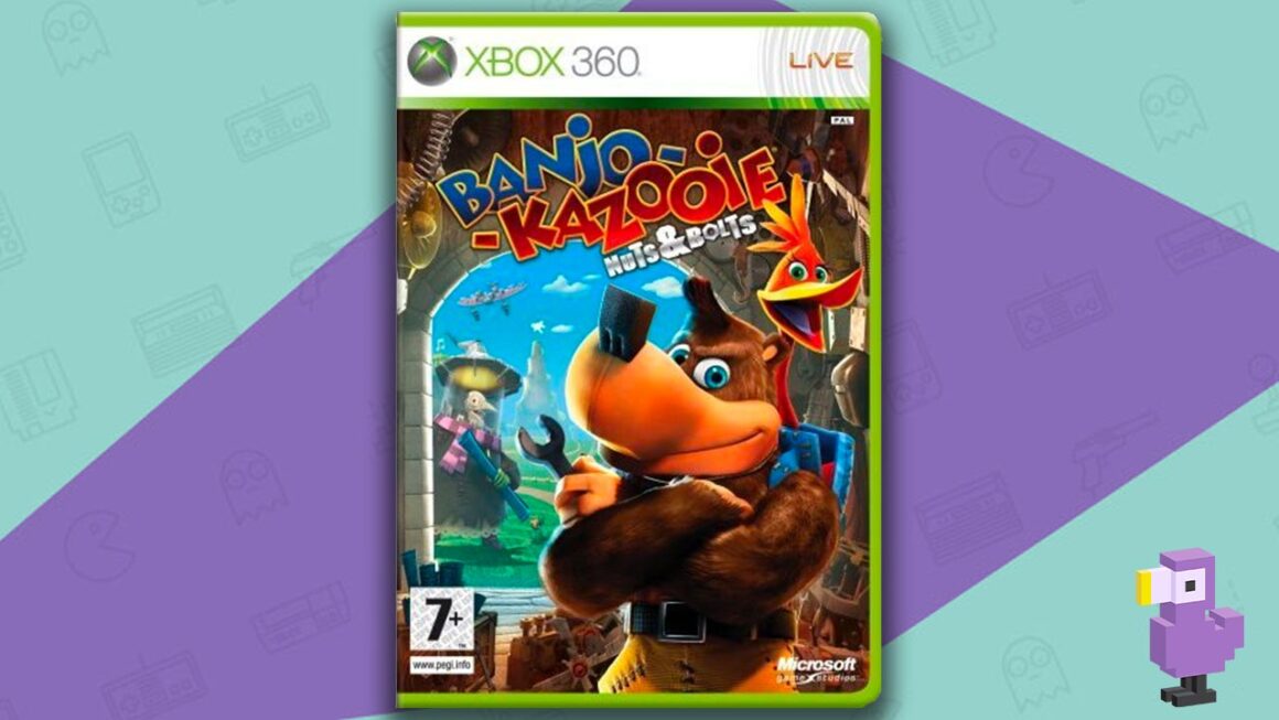 games like zelda tears of the kingdom - Banjo Kazooie nuts & bolts game case