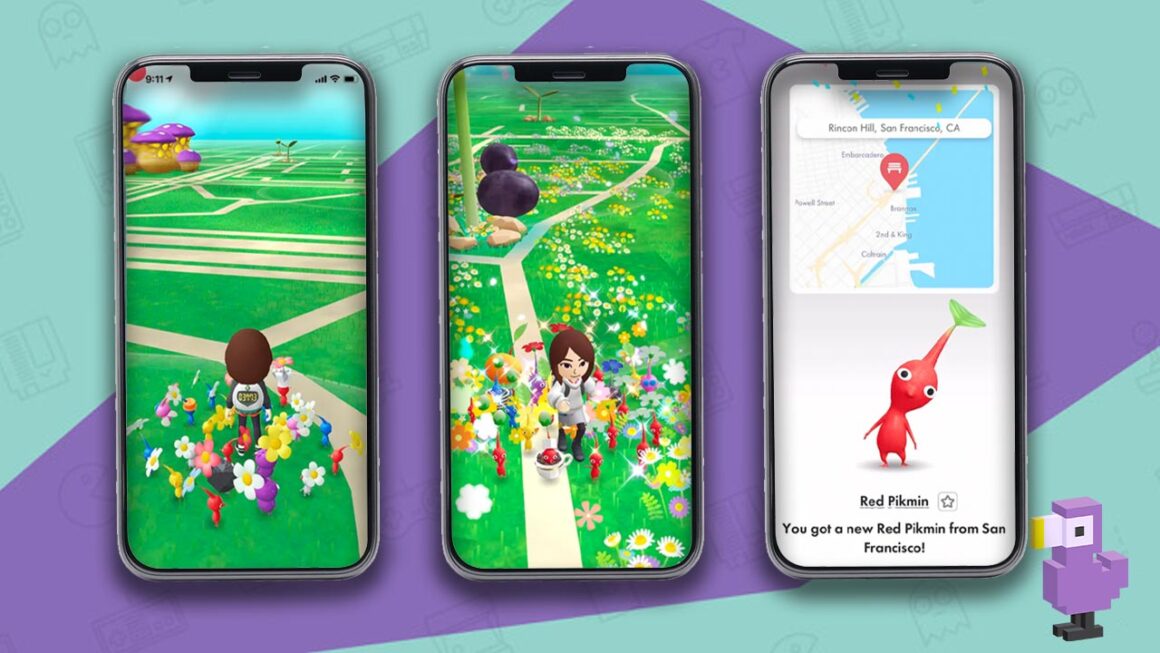 Geocaching Pikmin Bloom - best apps like Pokemon go