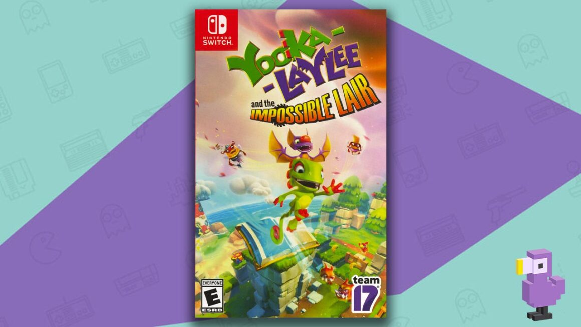 Yooka Laylee and the Impossible Lair game case - best games like sonic the hedgehog