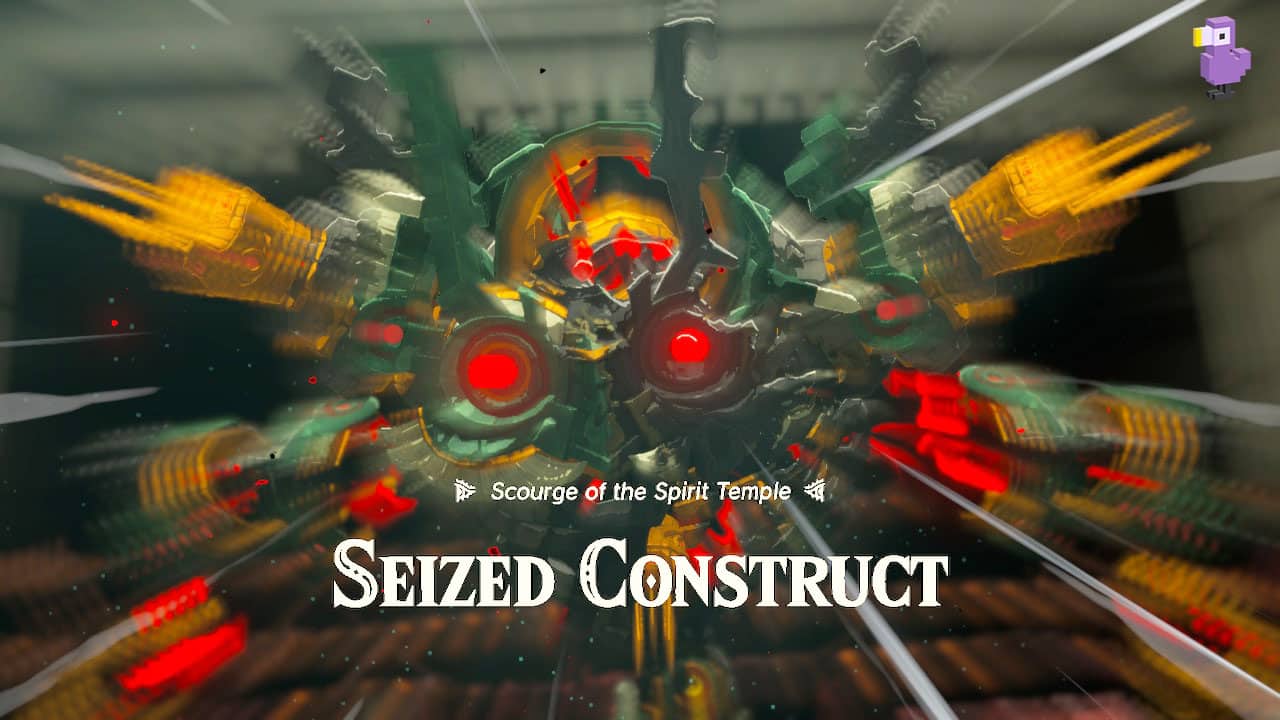 How To Beat Seized Construct In Zelda Tears Of The Kingdom