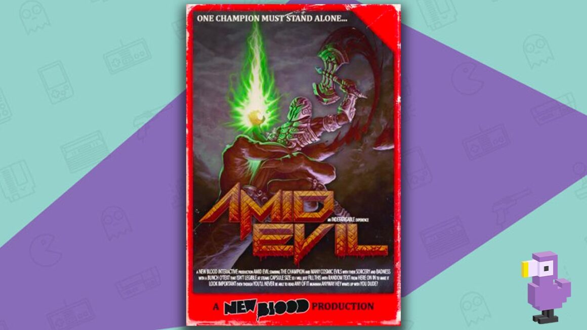 Amid Evil game case cover art