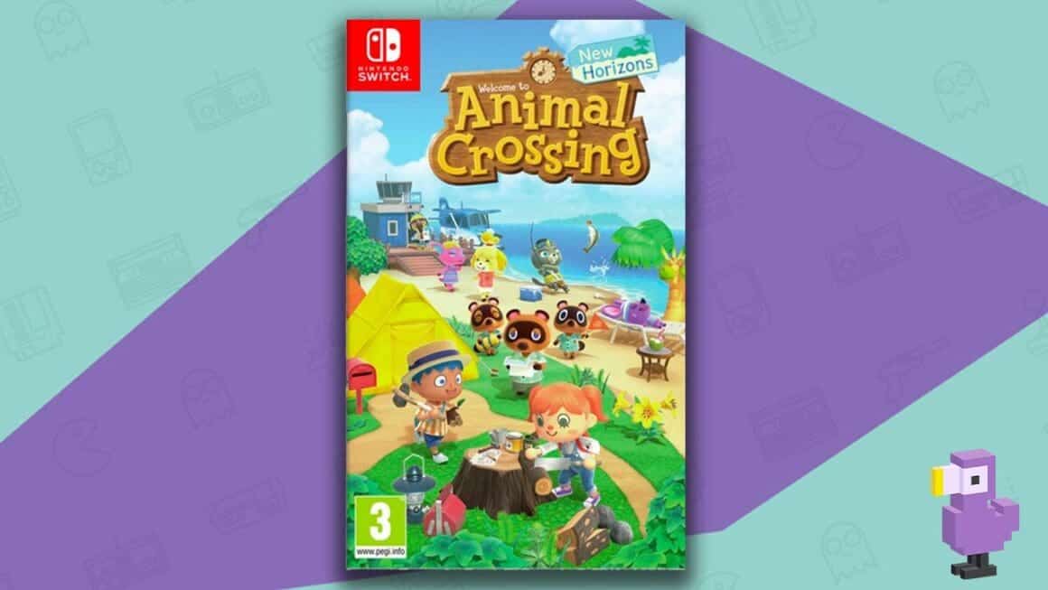 Animal Crossing New Horizons: Replacement Cover Art Insert & Case