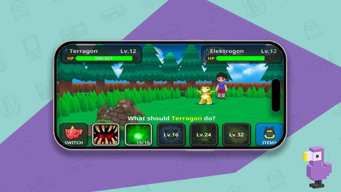 best games like Pokemon for iPhone - Drakomon Masters