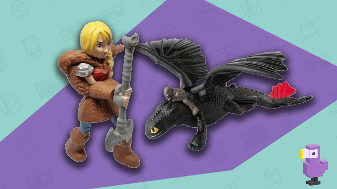How to Train your Dragon McDonalds Toys