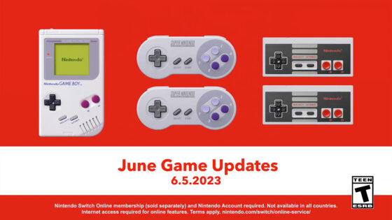 Nintendo Switch Online June Game Updates