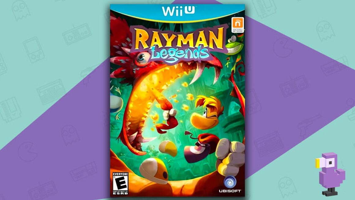 best platform games - Rayman Legends game case Wii U