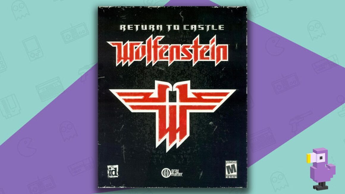 Castle Wolfenstein game case cover art