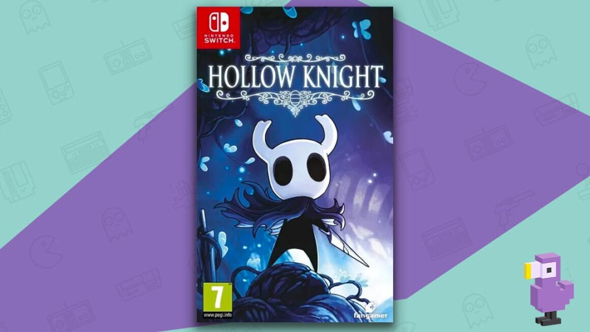 best platform games - Hollow Knight game case cover art Nintendo Switch