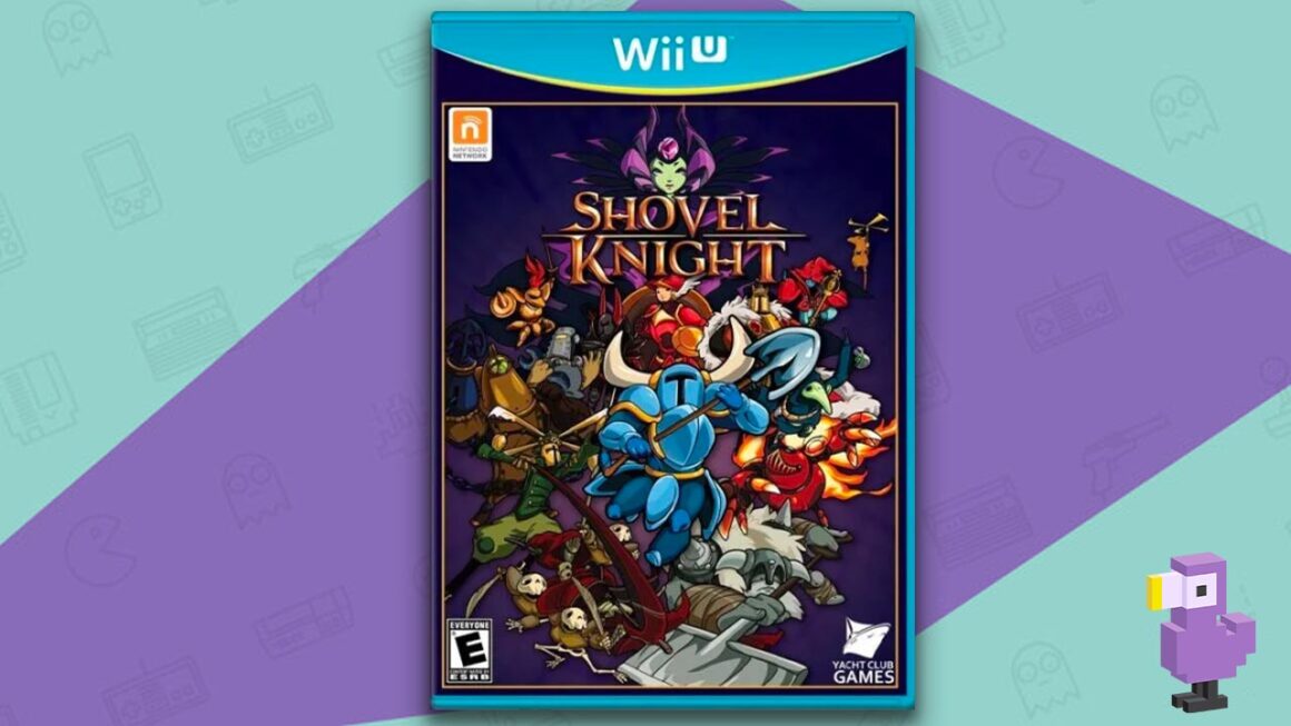 best platform games - Shovel Knight wii u game case cover art