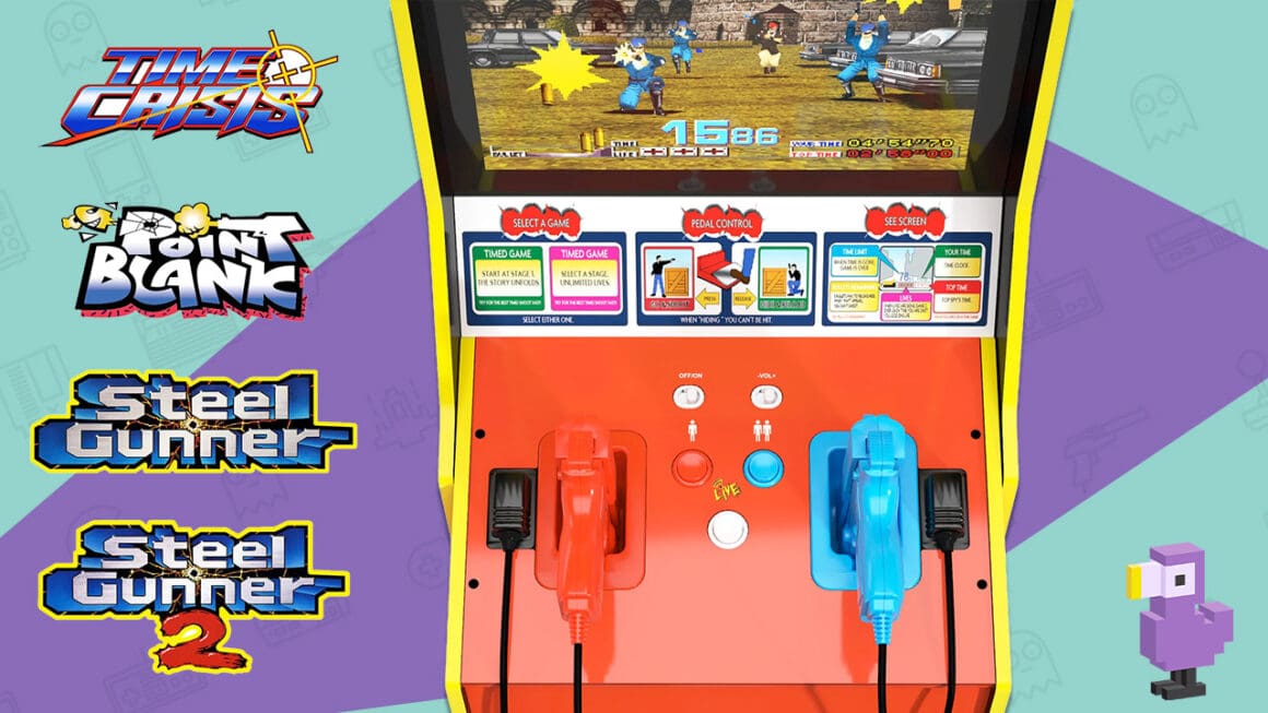 Arcade1Up Dropping Time Crisis 4-in-1 Arcade Later This Year