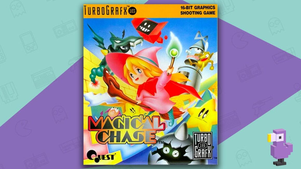 Magical Chase game case cover art - Best PC Engine Games