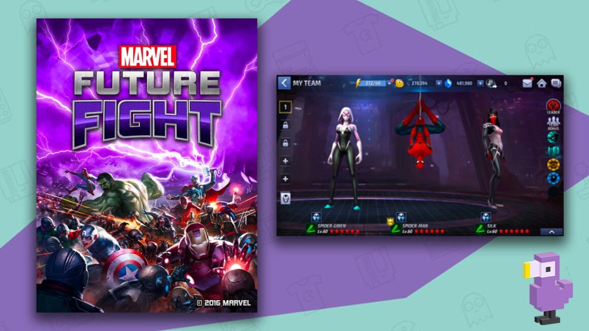 all spider-man games - Marvel future Fight