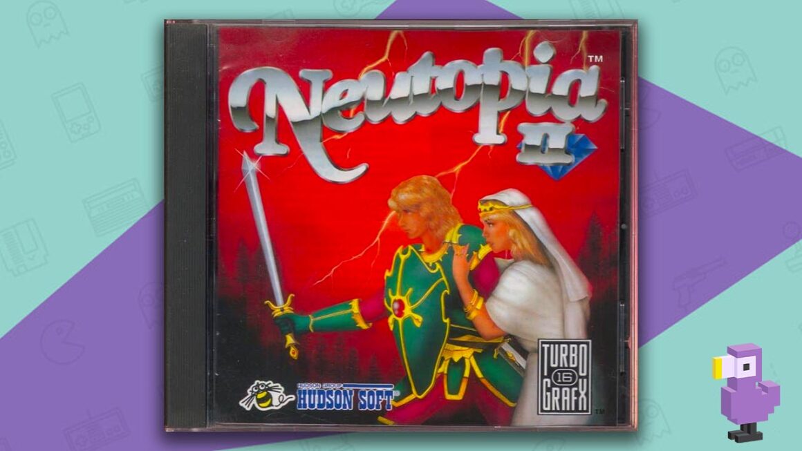 Neutopia II game case cover art