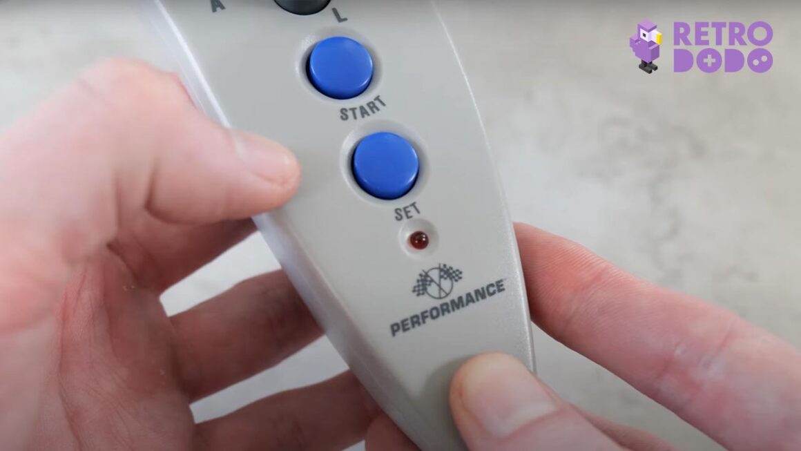 UltraRacer PS1 Controller - Set Button