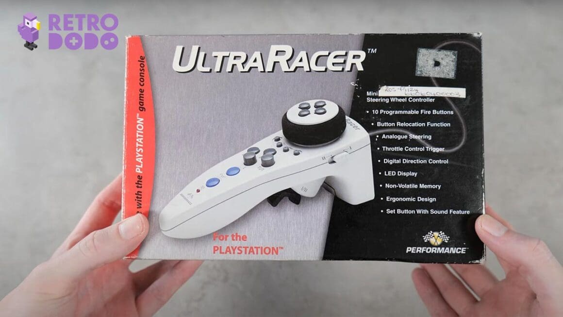 UltraRacer PS1 Controller Reviewed 24 Years Later