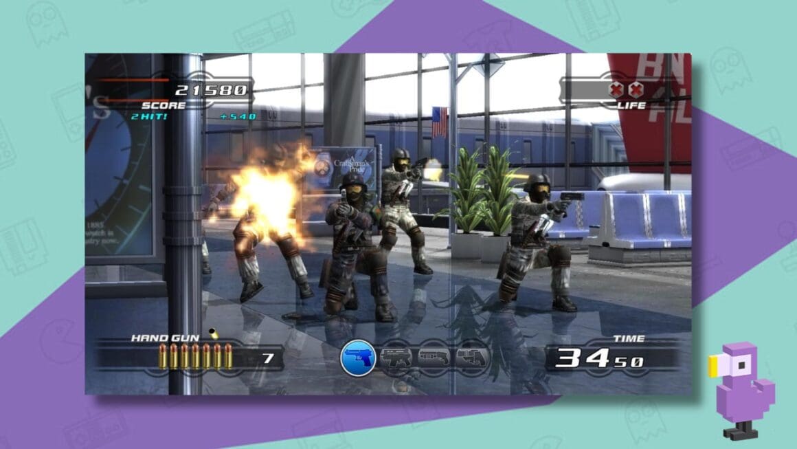 Time Crisis 4 gameplay (2006)