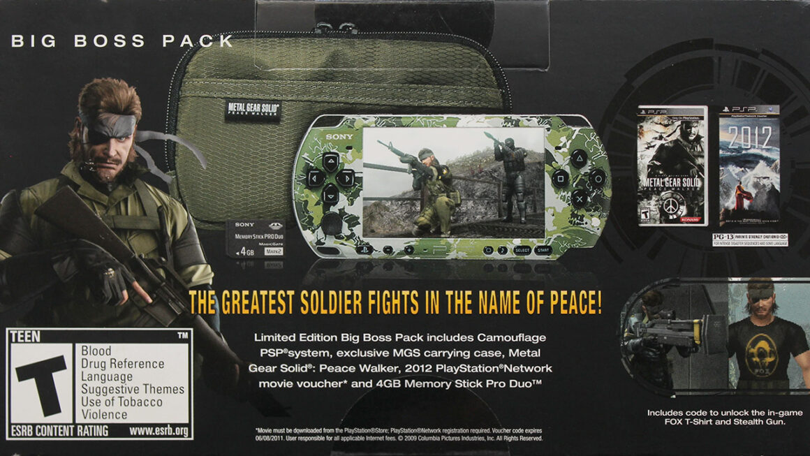 Metal Gear Solid Peace Walker Edition (PSP-3000)