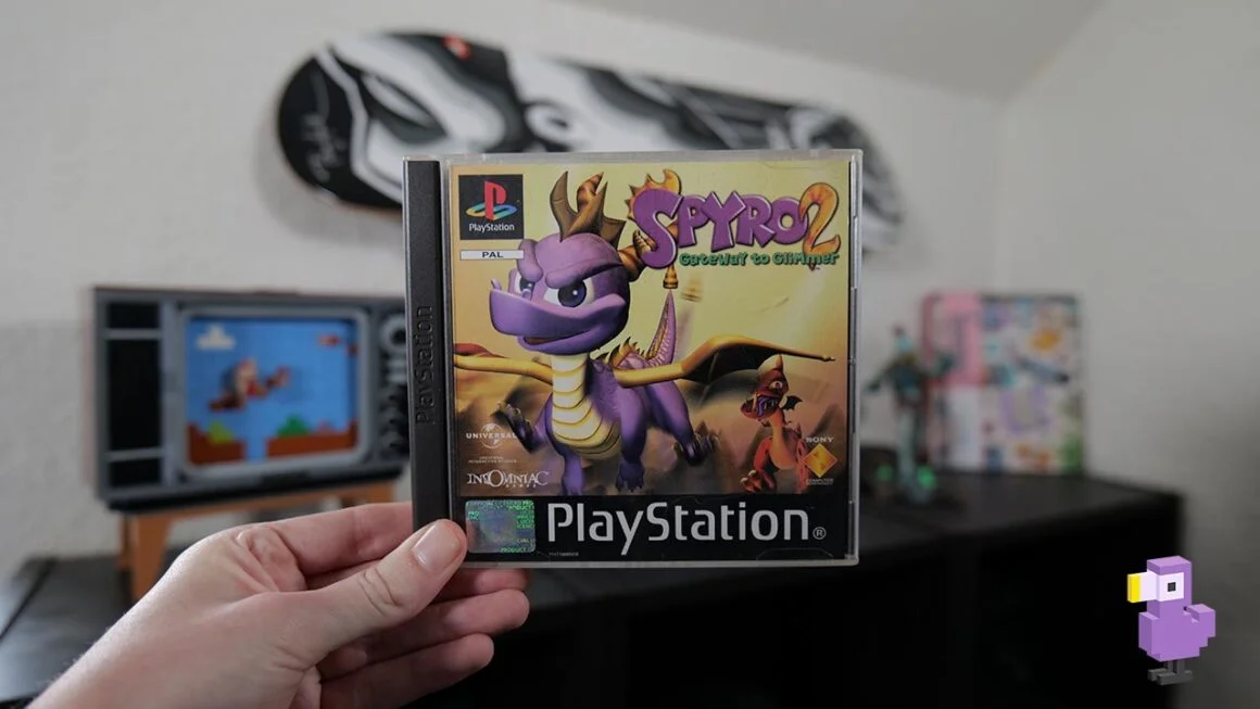 Rob's copy of Spyro 2: Ripto's Rage/Gateway To Glimmer for the PS1