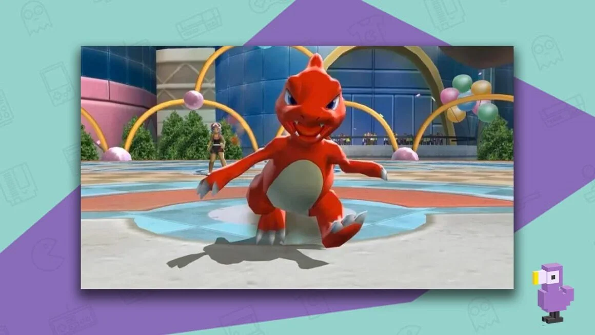 Dolphin Emulator showing an image of Charmander
