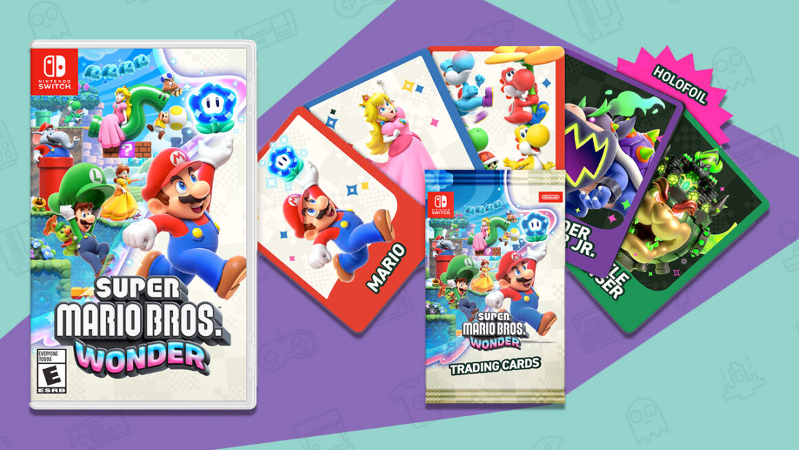 Super Mario Bros Wonder Trading Card Pack