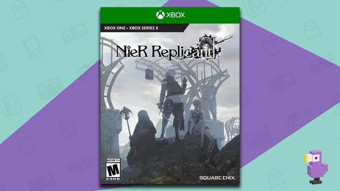 NieR:Replicant game box for the Xbox One/Series X