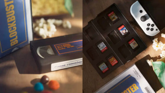 Blockbuster VHS Nintendo Switch Game Case