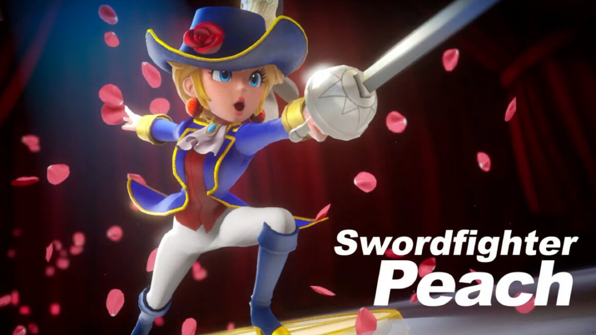 swordfighter peach princess peach showtime