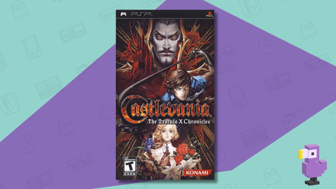 CASTLEVANIA THE DRACULA X CHRONICLES GAME CASE