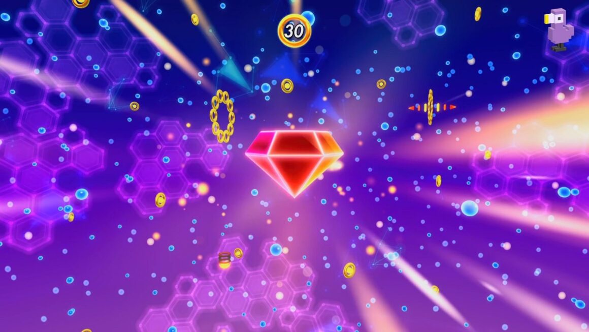 RED CHAOS EMERALD IN SONIC SUPERSTARS
