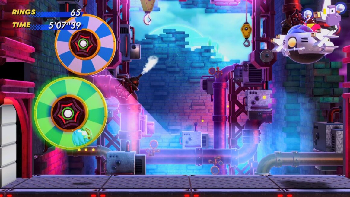 Dr Eggman In Pinball Carnival Zone Act 2