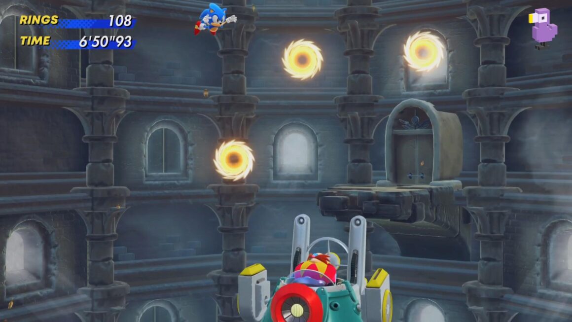 Dr Eggman Boss In Sky Temple Zone Act 1