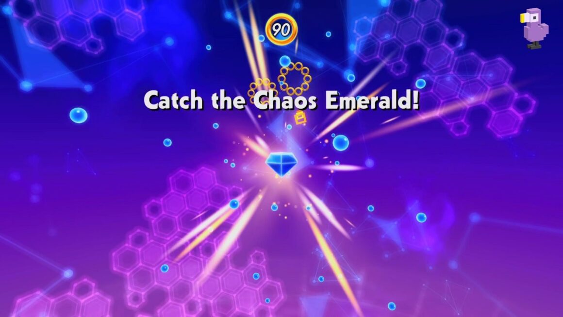 CATCH THE CHAOS EMERALD IN SONIC SUPERSTARS