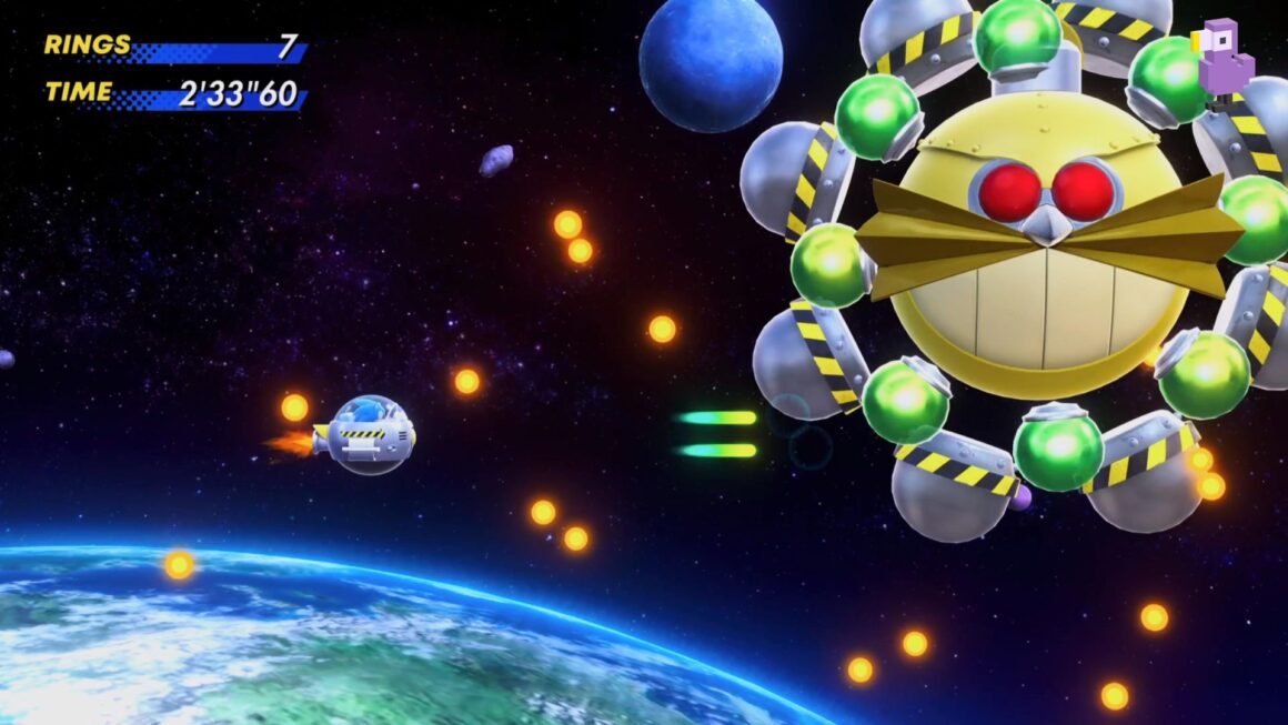 SONIC FACES ANOTHER VERSION OF ROBOTNIK IN SPACE