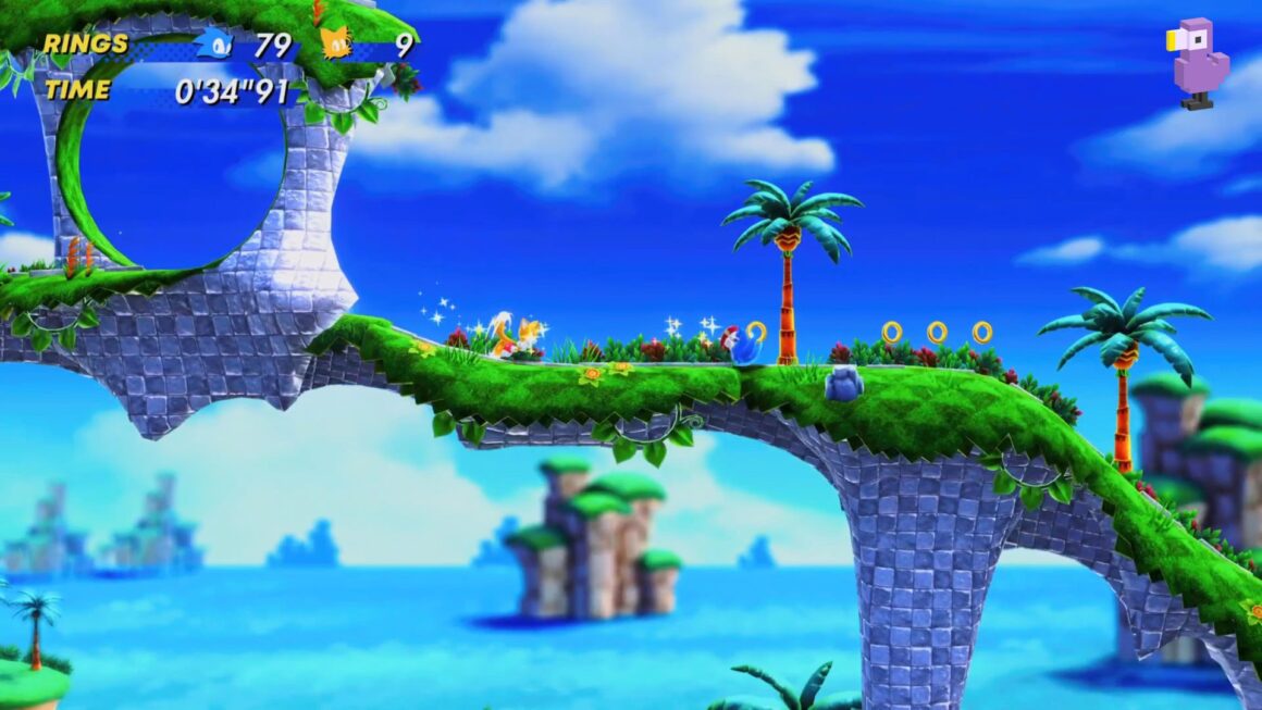 SONIC AND TAILS RUN ACROSS A GREEN HILL - Sonic Superstars Trophy & Achievement Guide
