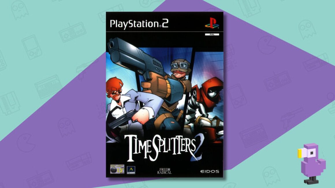 BEST PS2 CO-OP GAMES OF ALL TIME - TIMESPLITTERS 2 GAME CASE