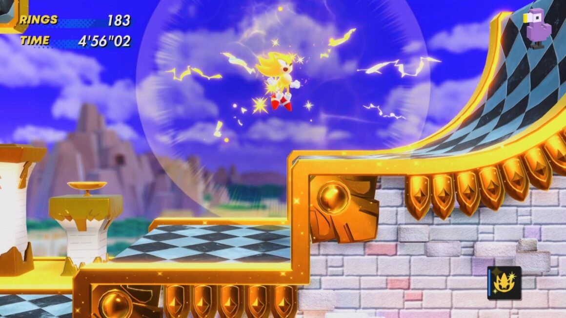 SONIC TRANSFORMS INTO SUPER SONIC IN SONIC SUPERSTARS