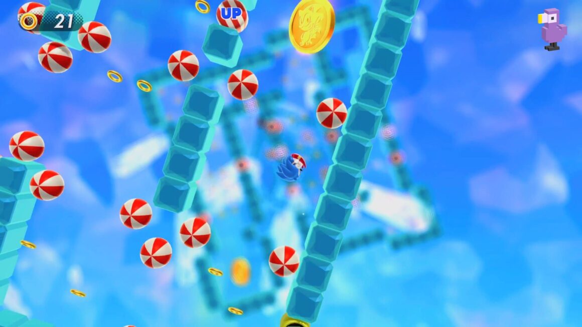 SONIC SEES A MEDAL IN A BONUS STAGE - Sonic Superstars Trophy & Achievement Guide