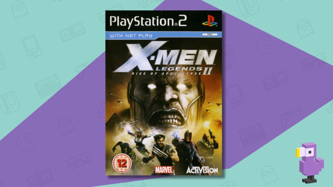 BEST PS2 CO-OP GAMES OF ALL TIME -X-MEN LEGENDS II RISE OF APOCALYPSE GAME CASE