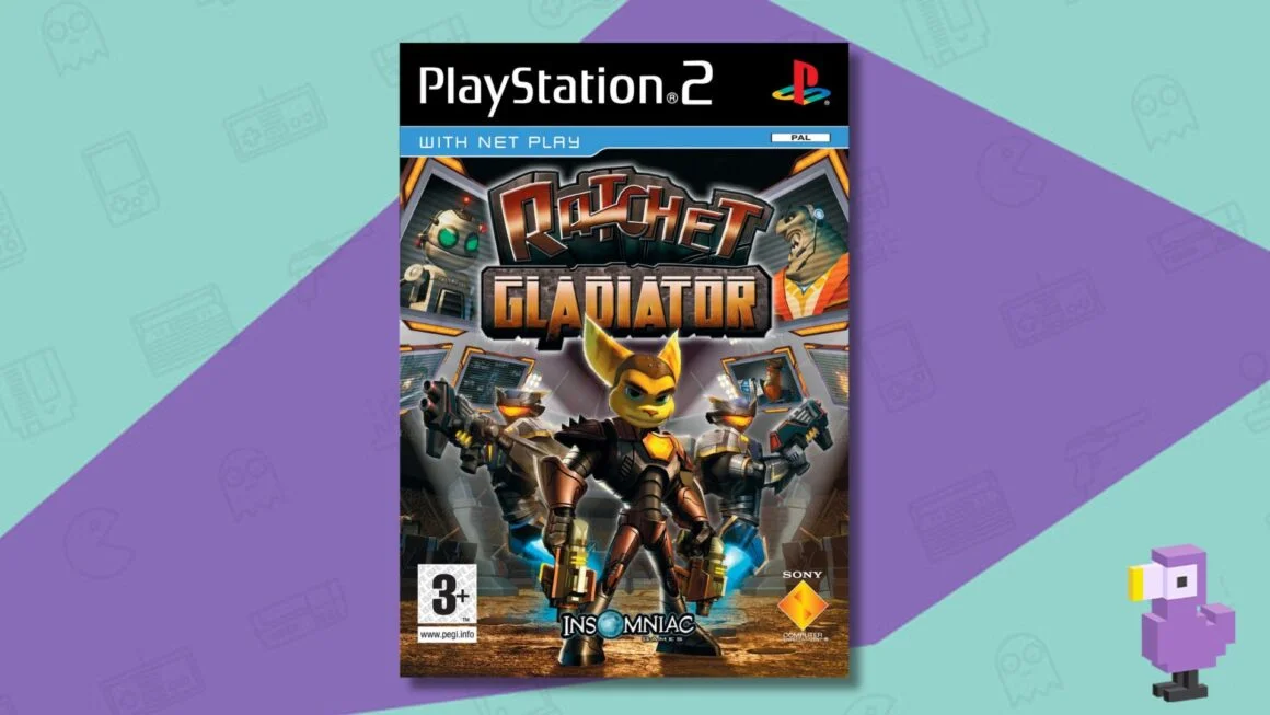 BEST PS2 CO-OP GAMES OF ALL TIME - RATCHET DEADLOCKED/GLADIATOR GAME CASE
