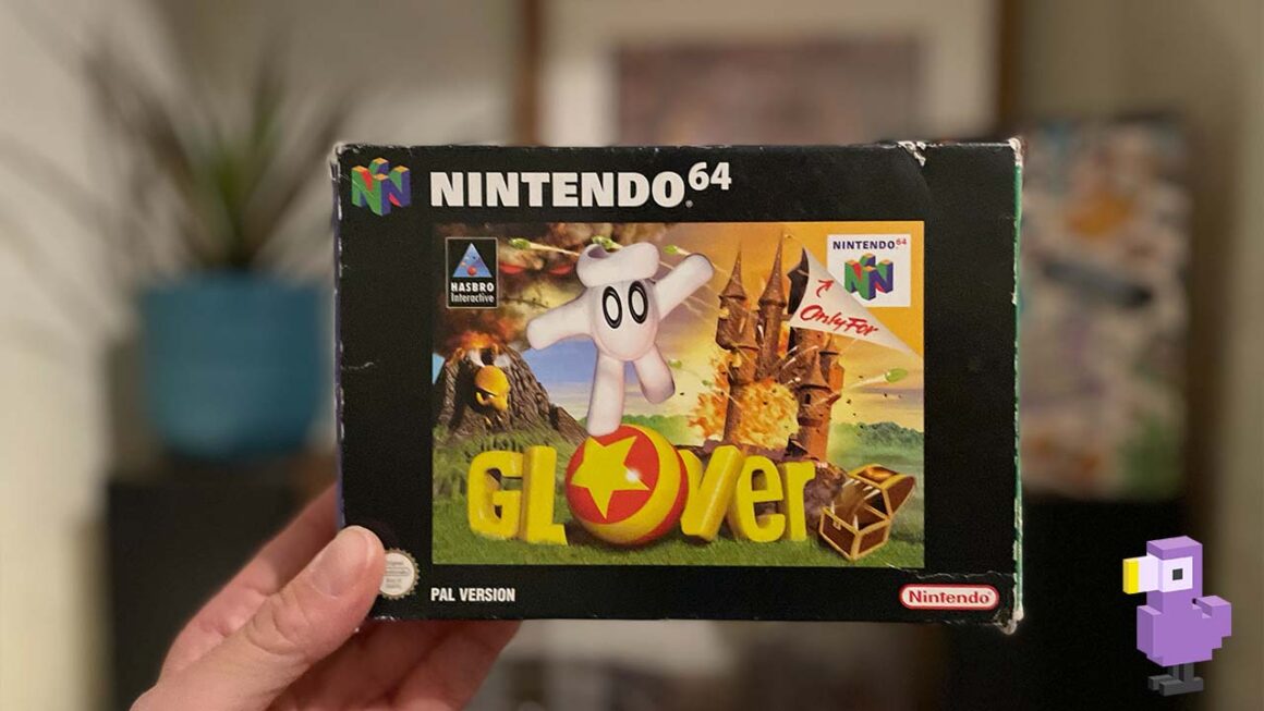 Seb's N64 Glover game box