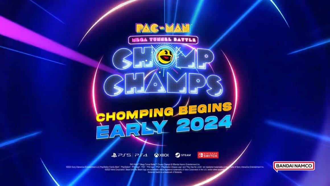PAC-MAN Mega Tunnel Battle: Chomp Champs heads to Steam in 2024