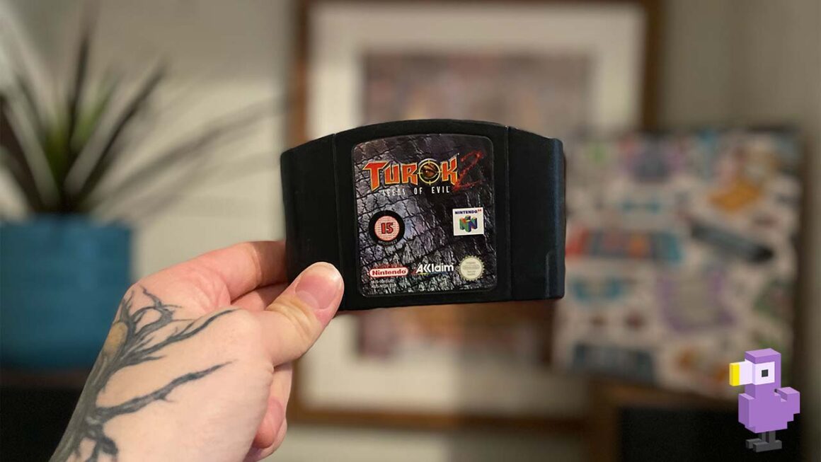 Turok 2 - Seeds Of Evil black game cart in Seb's collection
