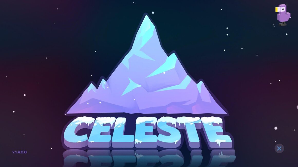 Celeste title screen best 2D platform games