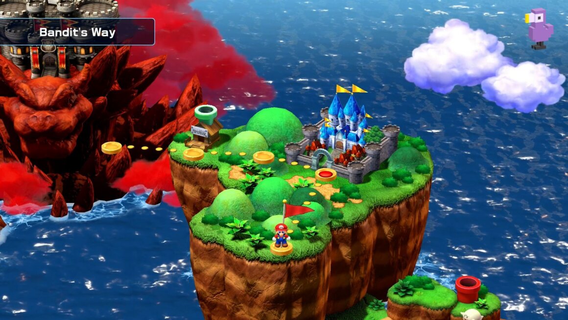 Super Mario RPG - Level select island