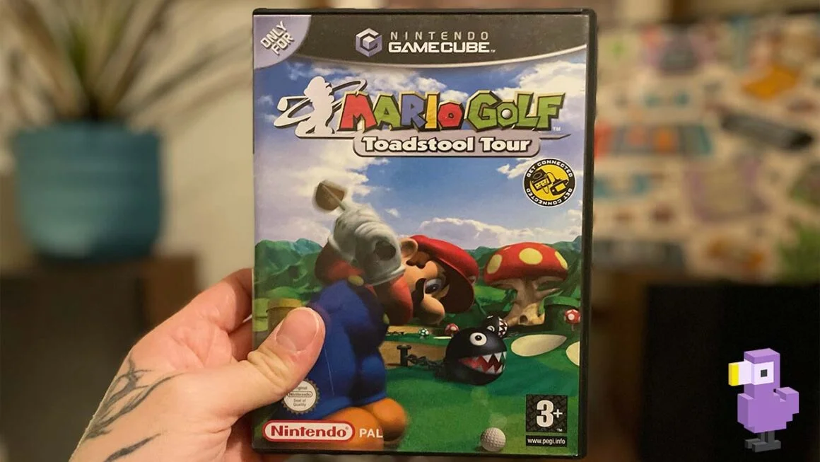 Mario Golf Toadstool Tour Game Case Gamecube