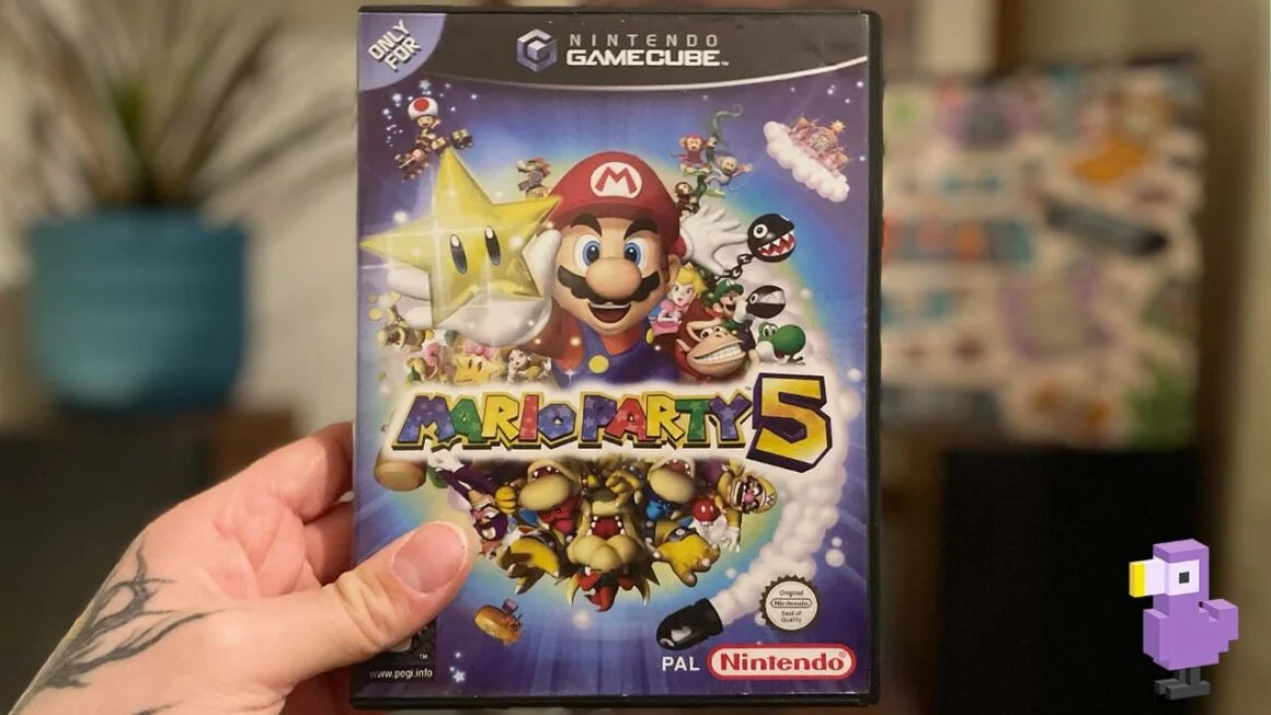 Mario Party 5 game case cover art