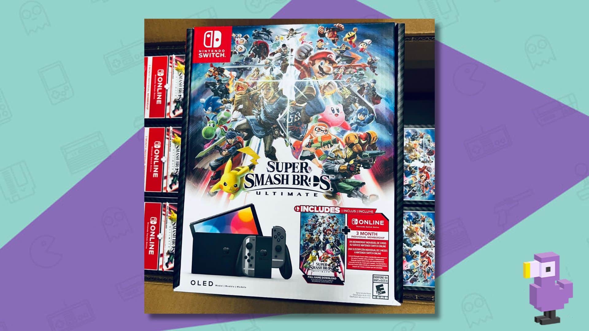 New Super Smash Bros Ultimate Nintendo Switch Oled Bundle Spotted At Walmart 0468