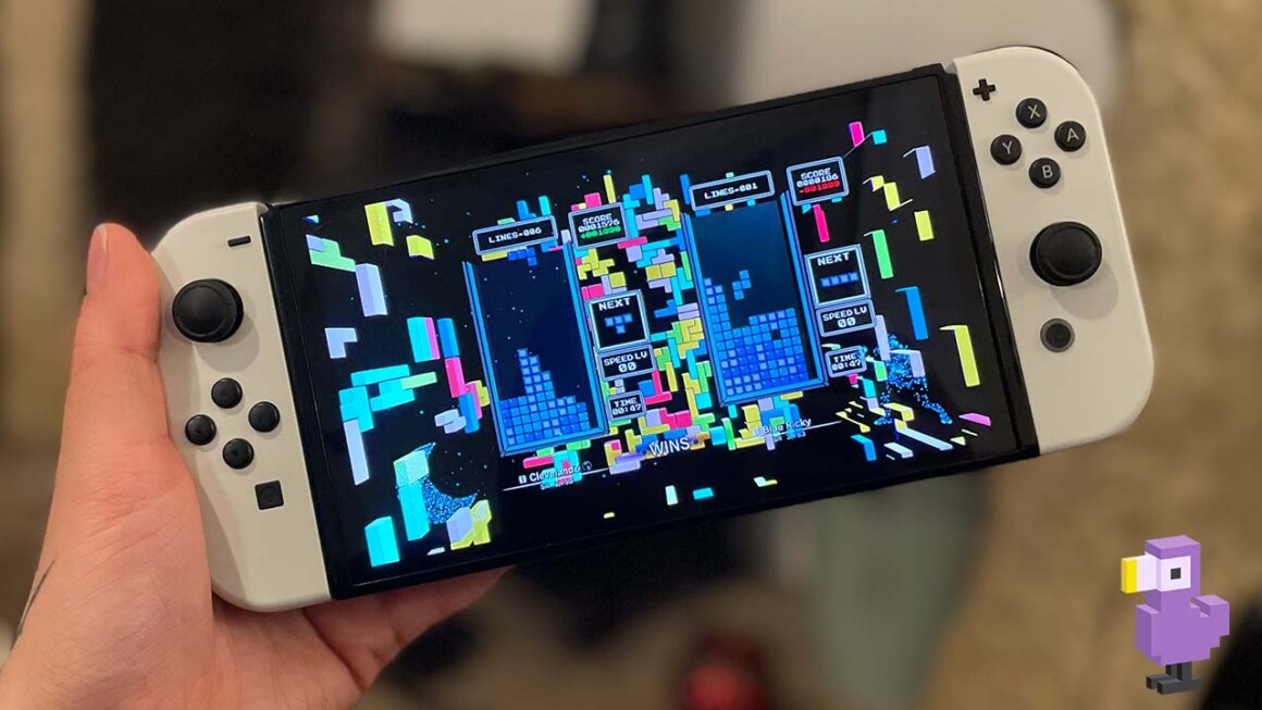 Tetris Effect: Connected on Seb's Nintendo Switch OLED
