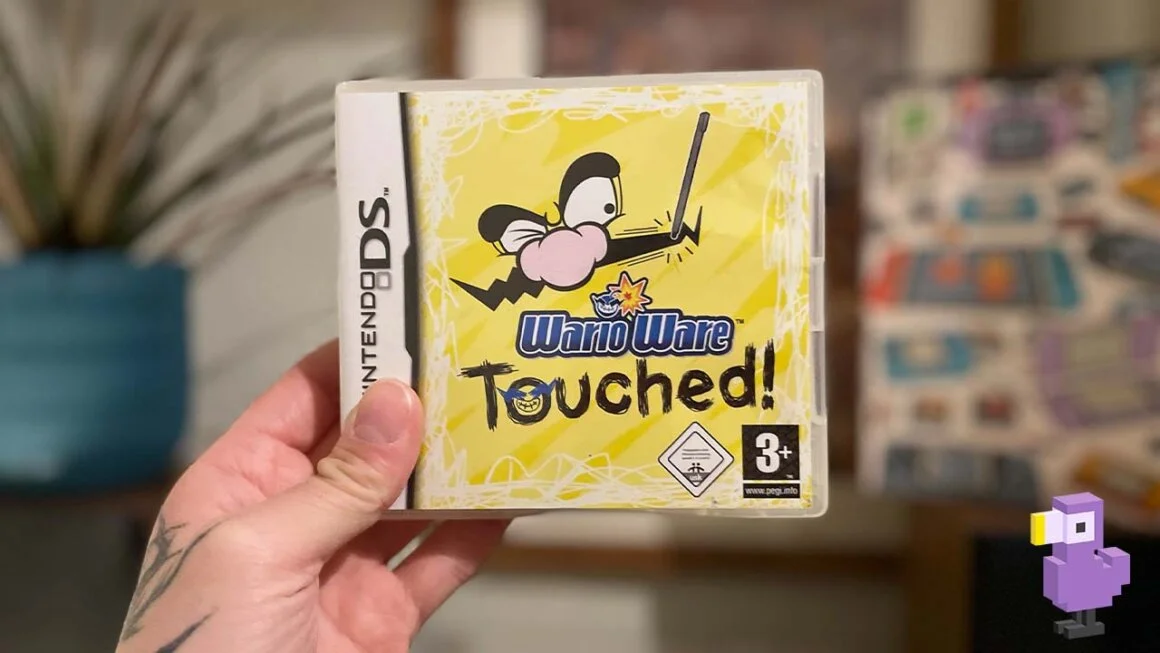 WarioWare: Touched game case