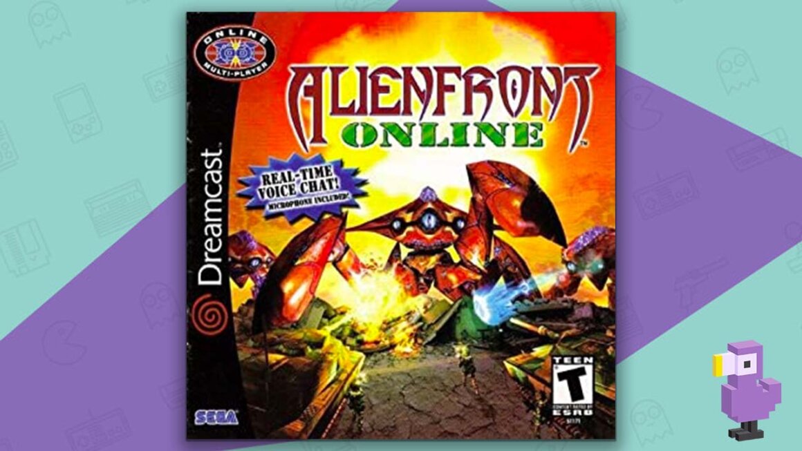 Alien Front Online game case
